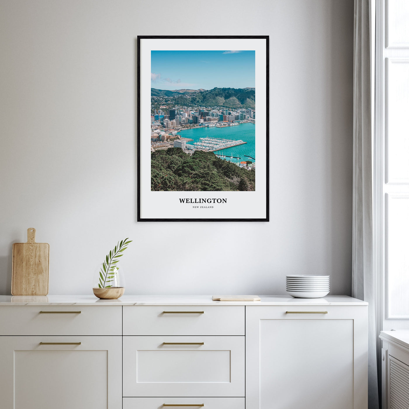 Wellington Portrait Color Poster