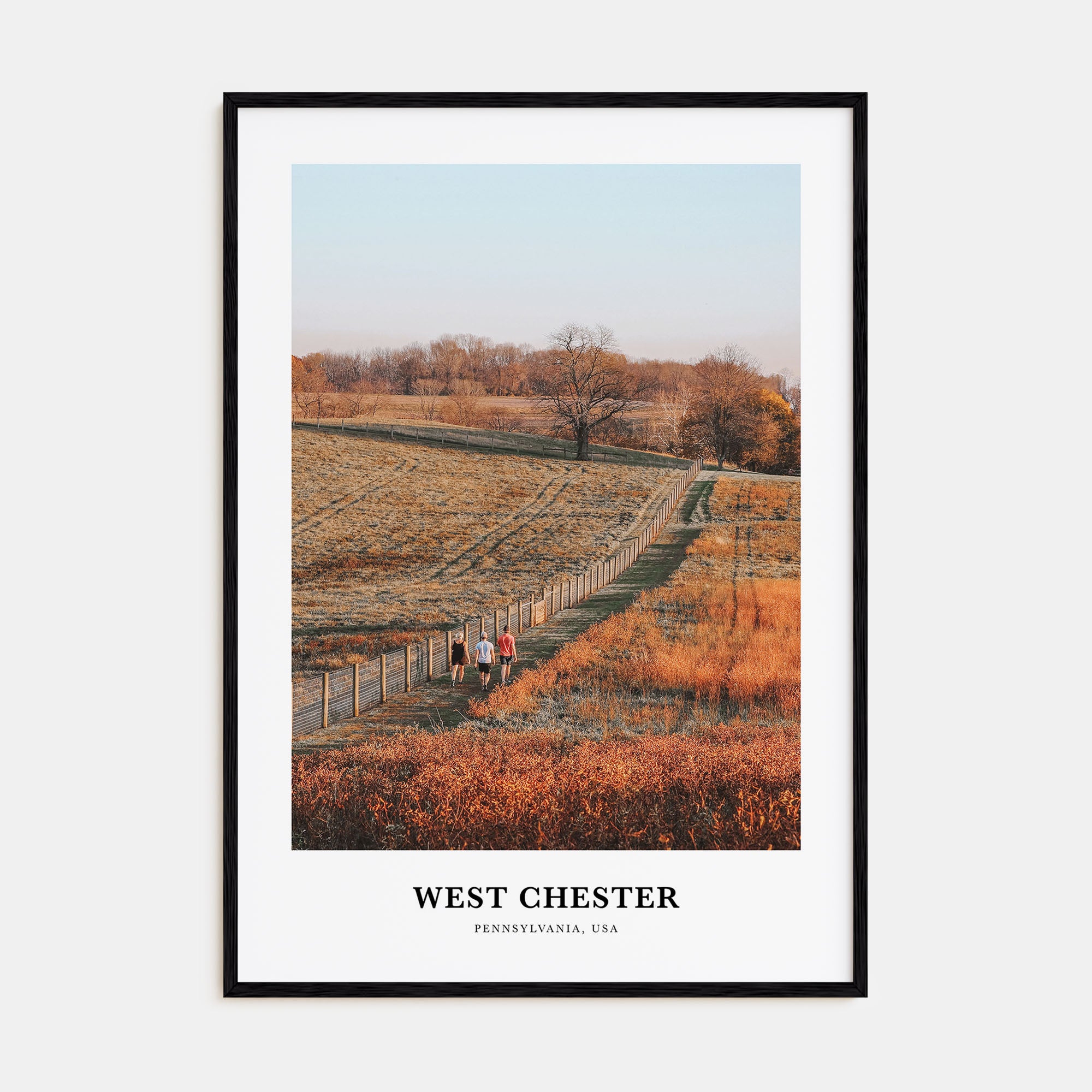 West Chester Portrait Color Poster
