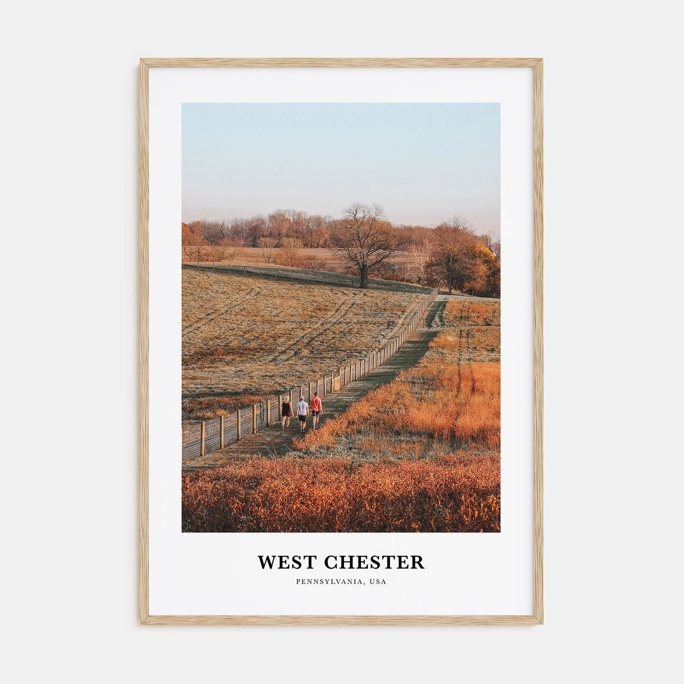 West Chester Portrait Color Poster