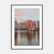 West Palm Beach Photo Color Poster