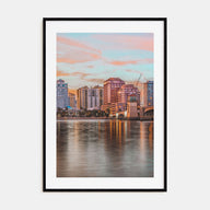West Palm Beach Photo Color Poster