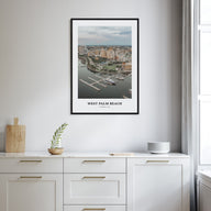 West Palm Beach Portrait Color Poster