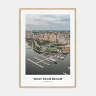 West Palm Beach Portrait Color Poster