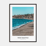 West Seattle Portrait Color Poster
