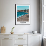 West Seattle Portrait Color Poster