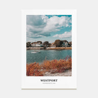 Westport, Connecticut Portrait Color Poster