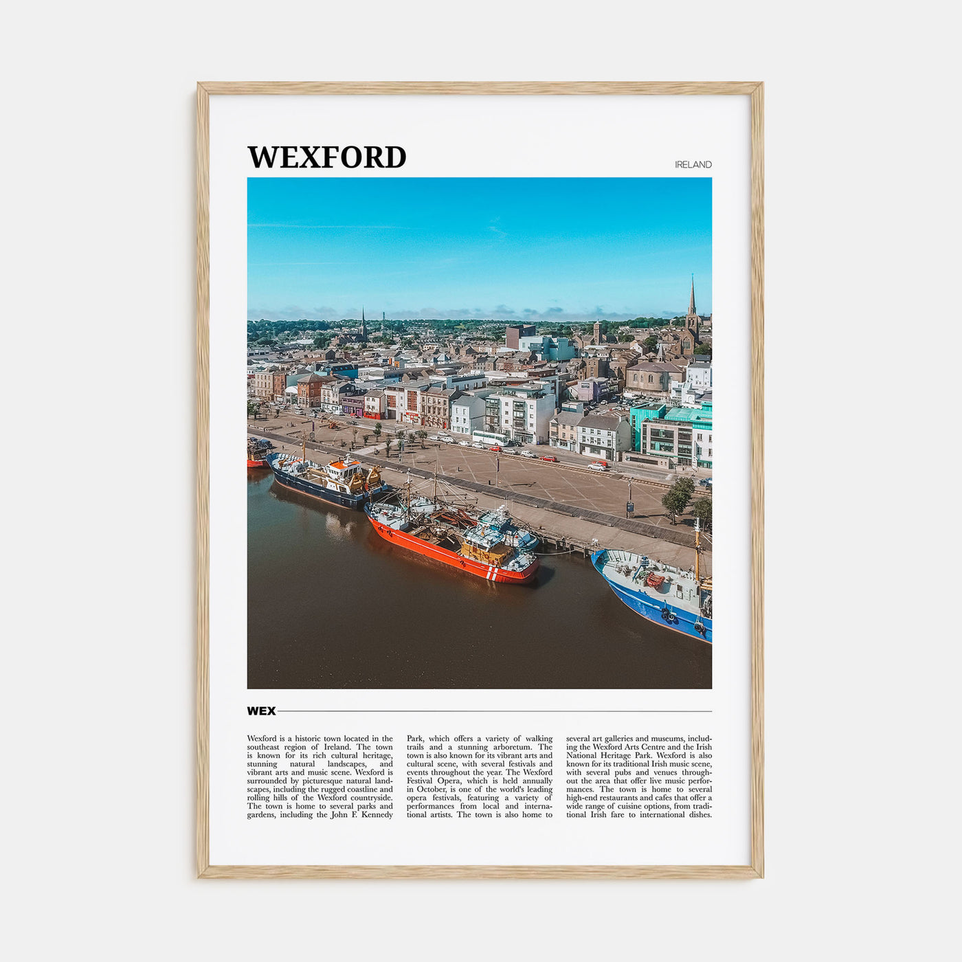 Wexford Travel Color Poster
