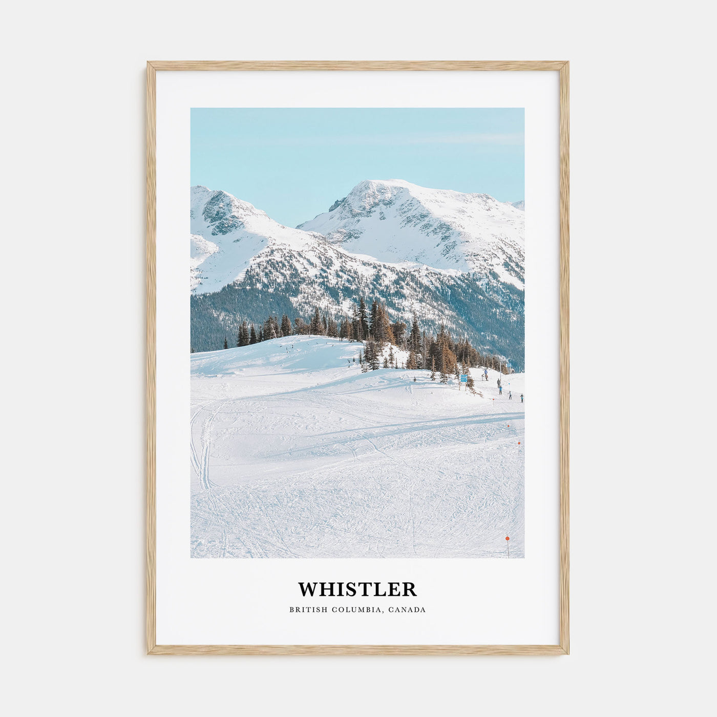 Whistler Portrait Color Poster
