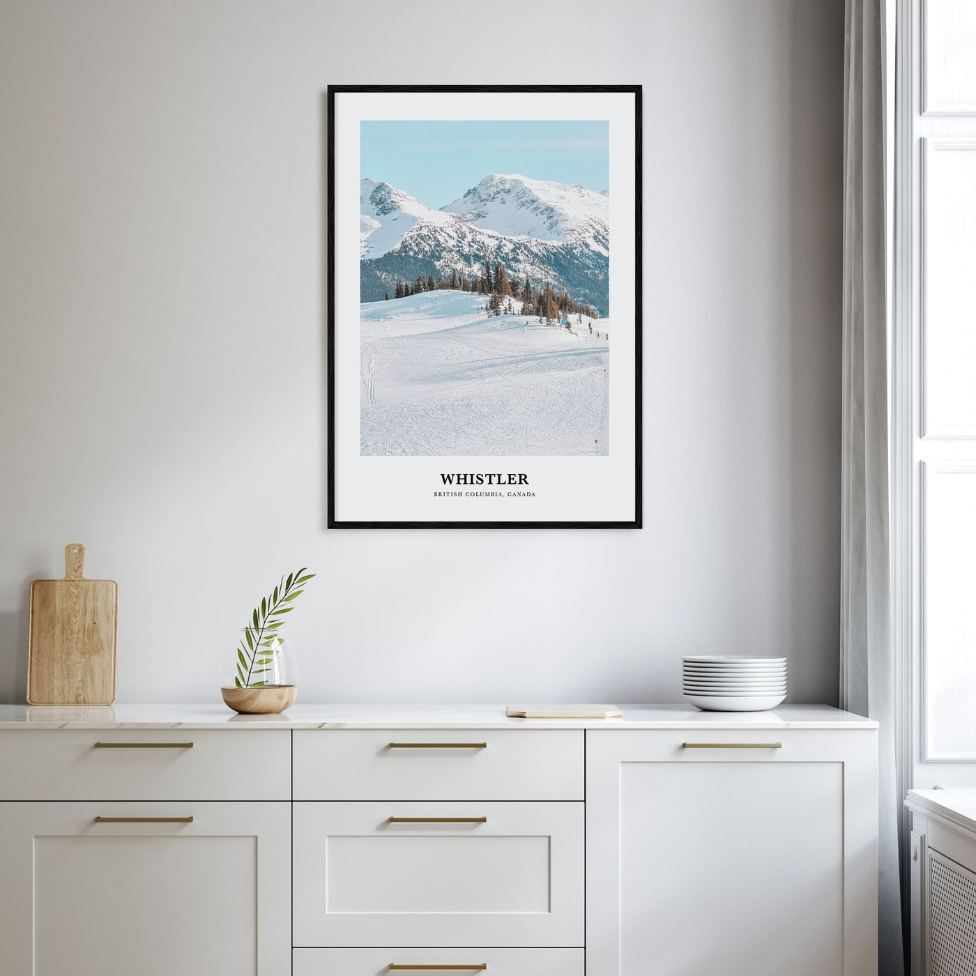 Whistler Portrait Color Poster