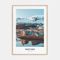 Whittier, Alaska Portrait Color Poster