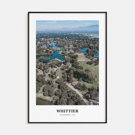 Whittier, California Portrait Color Poster