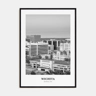 Wichita Portrait B&W Poster