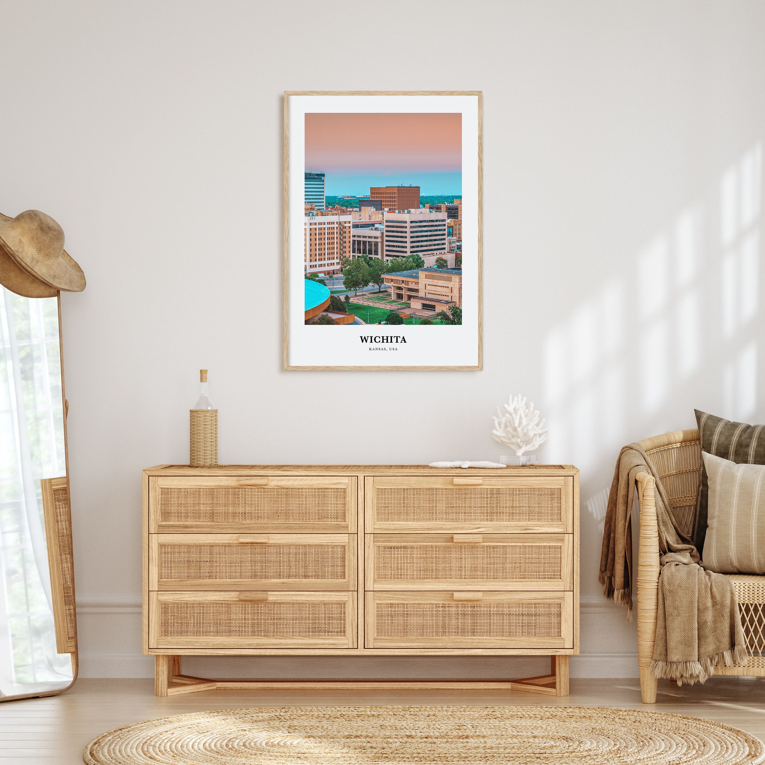 Wichita Portrait Color Poster