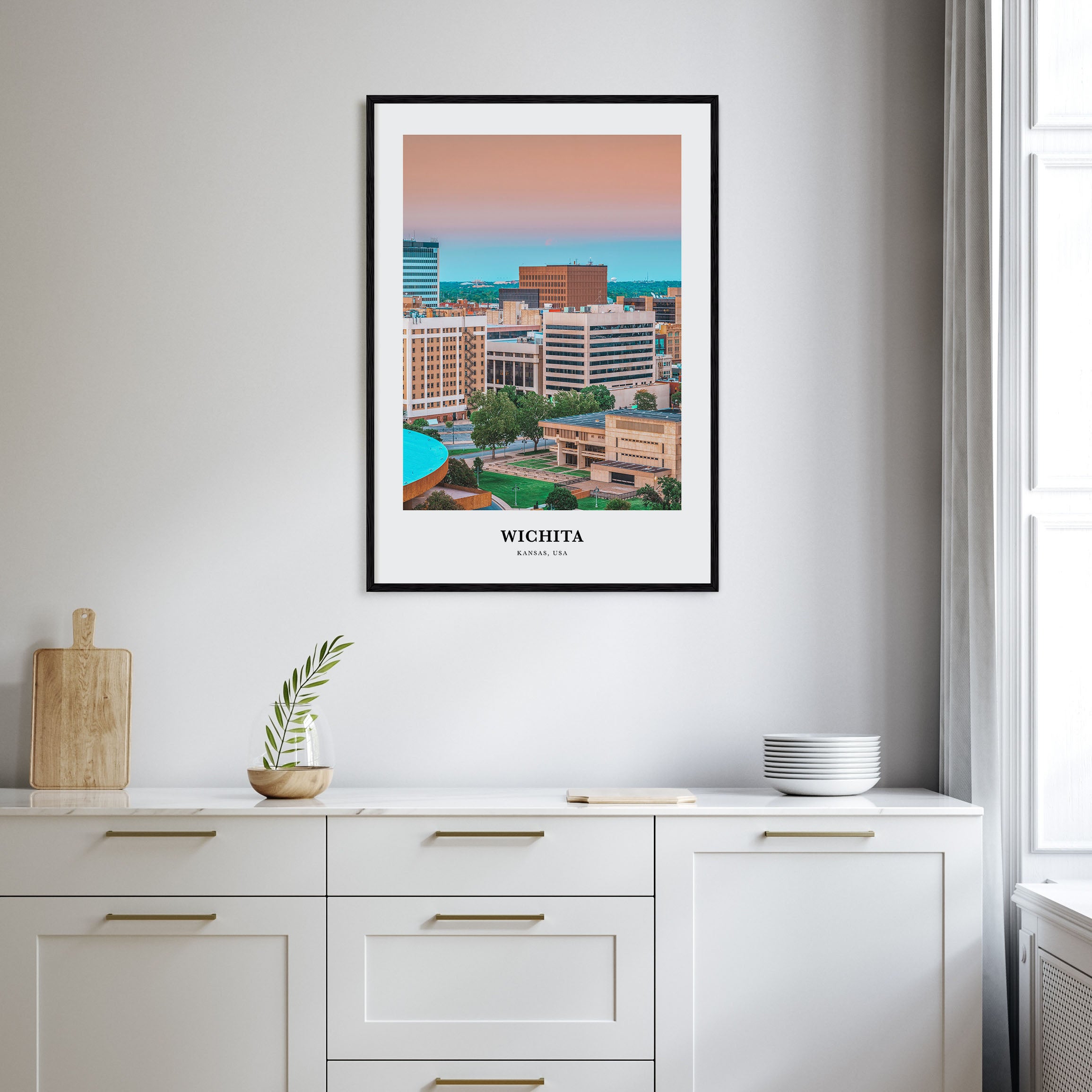 Wichita Portrait Color Poster