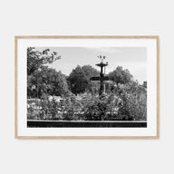 Wicker Park Landscape B&W Poster
