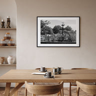 Wicker Park Landscape B&W Poster