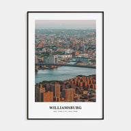 Williamsburg, New York Portrait Color Poster
