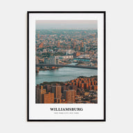 Williamsburg, New York Portrait Color Poster