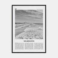 Wilmington, North Carolina Travel B&W No 1 Poster