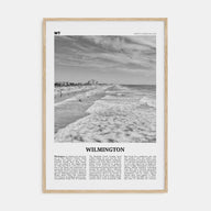 Wilmington, North Carolina Travel B&W No 1 Poster