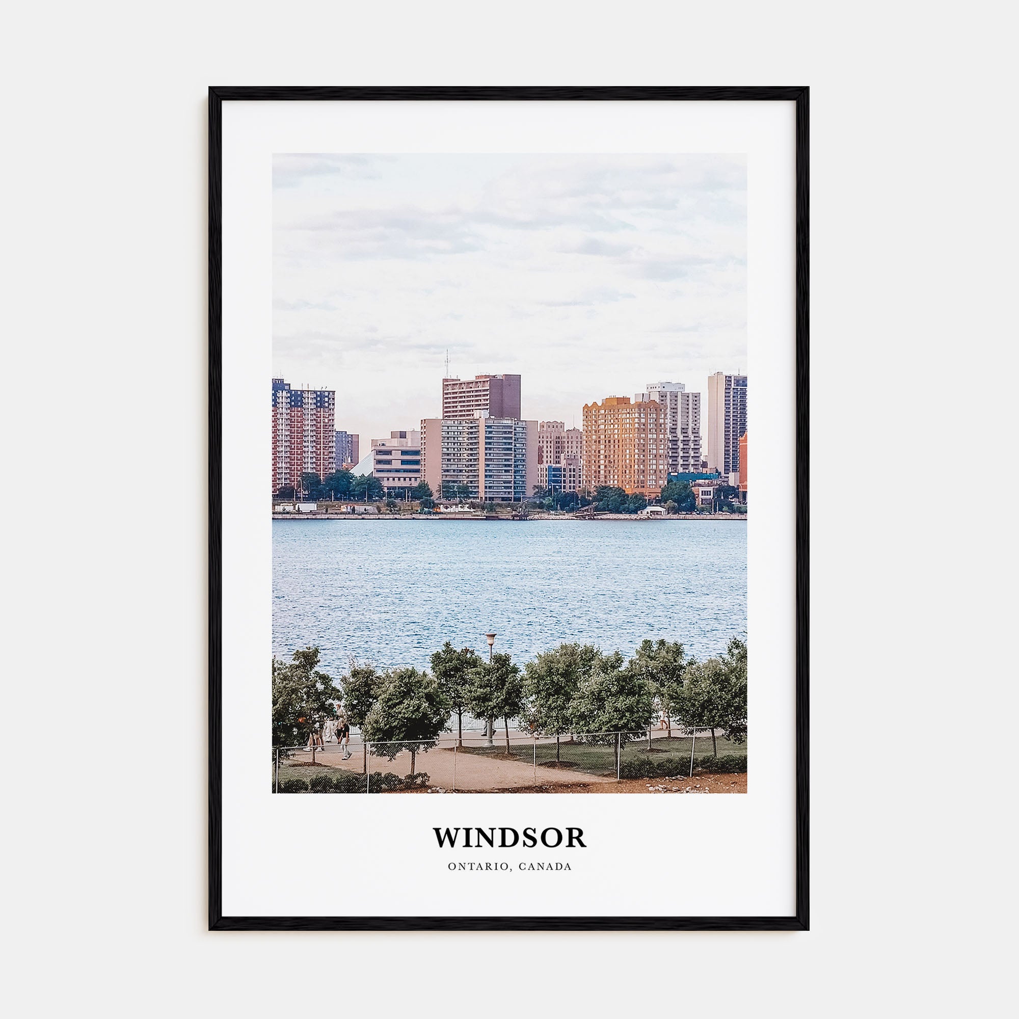 Windsor, Canada Portrait Color Poster