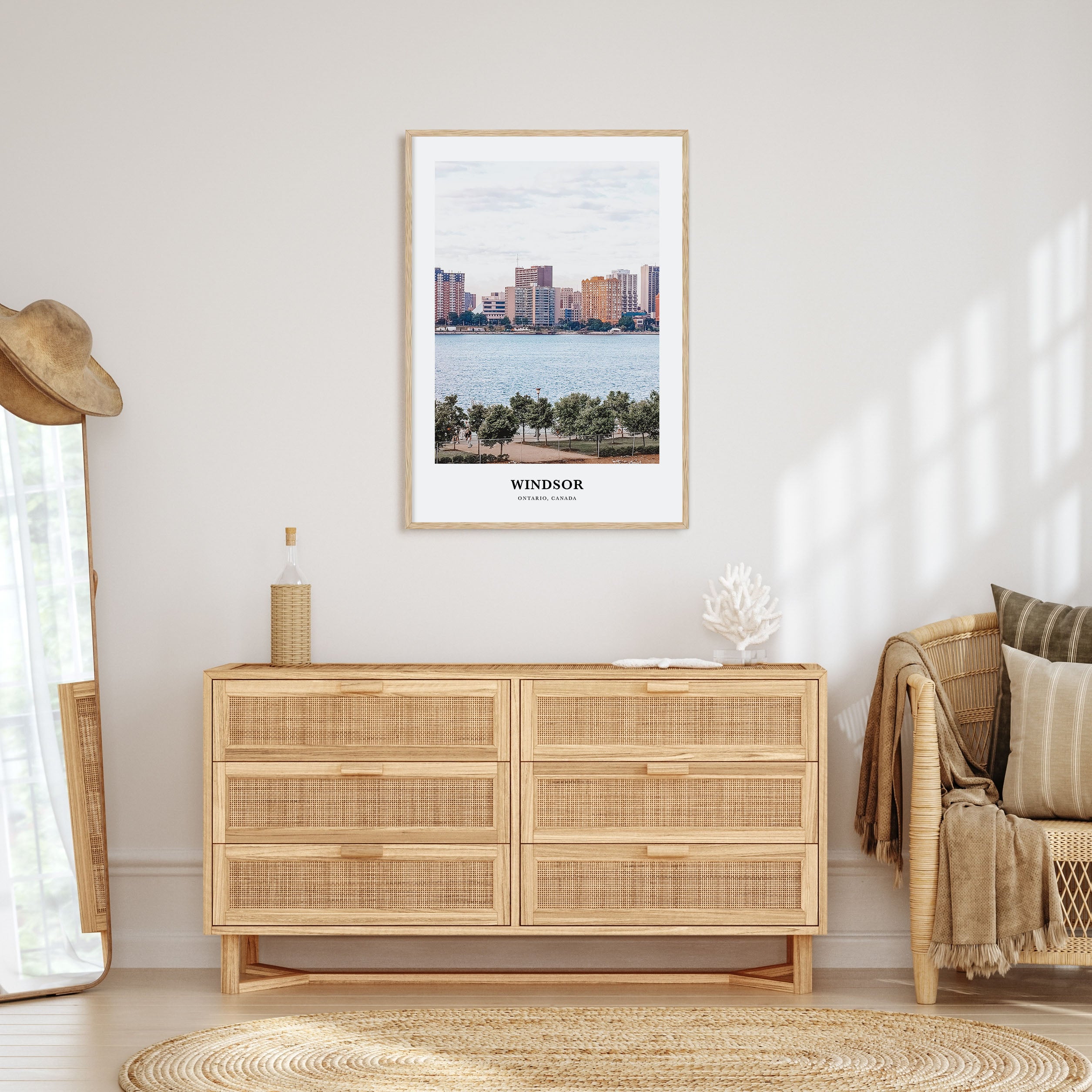 Windsor, Canada Portrait Color Poster