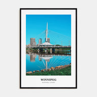 Winnipeg Portrait Color No 1 Poster