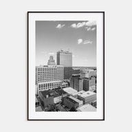 Winston-Salem Photo B&W Poster