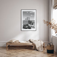 Winston-Salem Photo B&W Poster