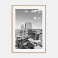 Winston-Salem Photo B&W Poster
