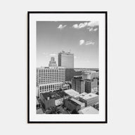 Winston-Salem Photo B&W Poster