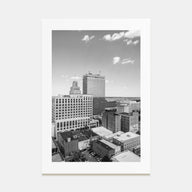 Winston-Salem Photo B&W Poster