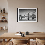Wisconsin Landscape B&W Poster