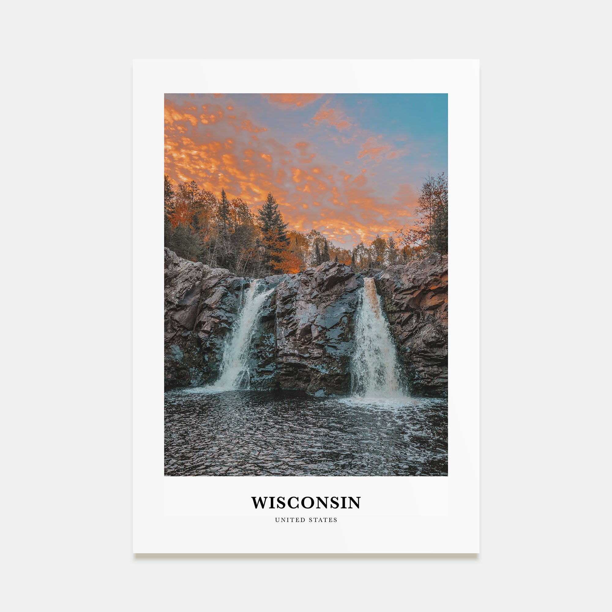 Wisconsin Portrait Color No 2 Poster
