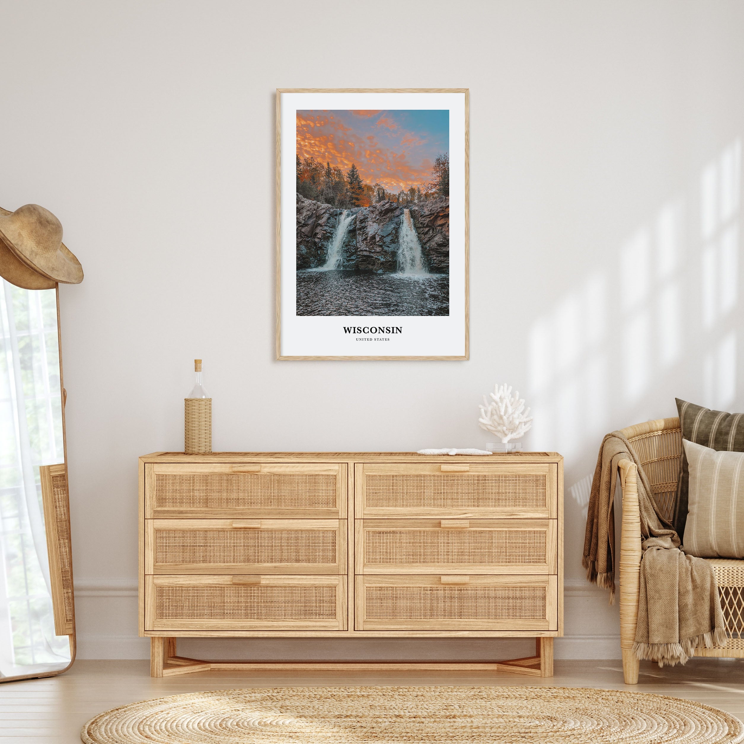 Wisconsin Portrait Color No 2 Poster