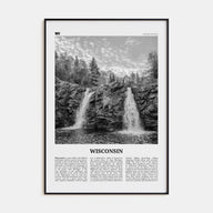 Wisconsin Travel B&W No 1 Poster