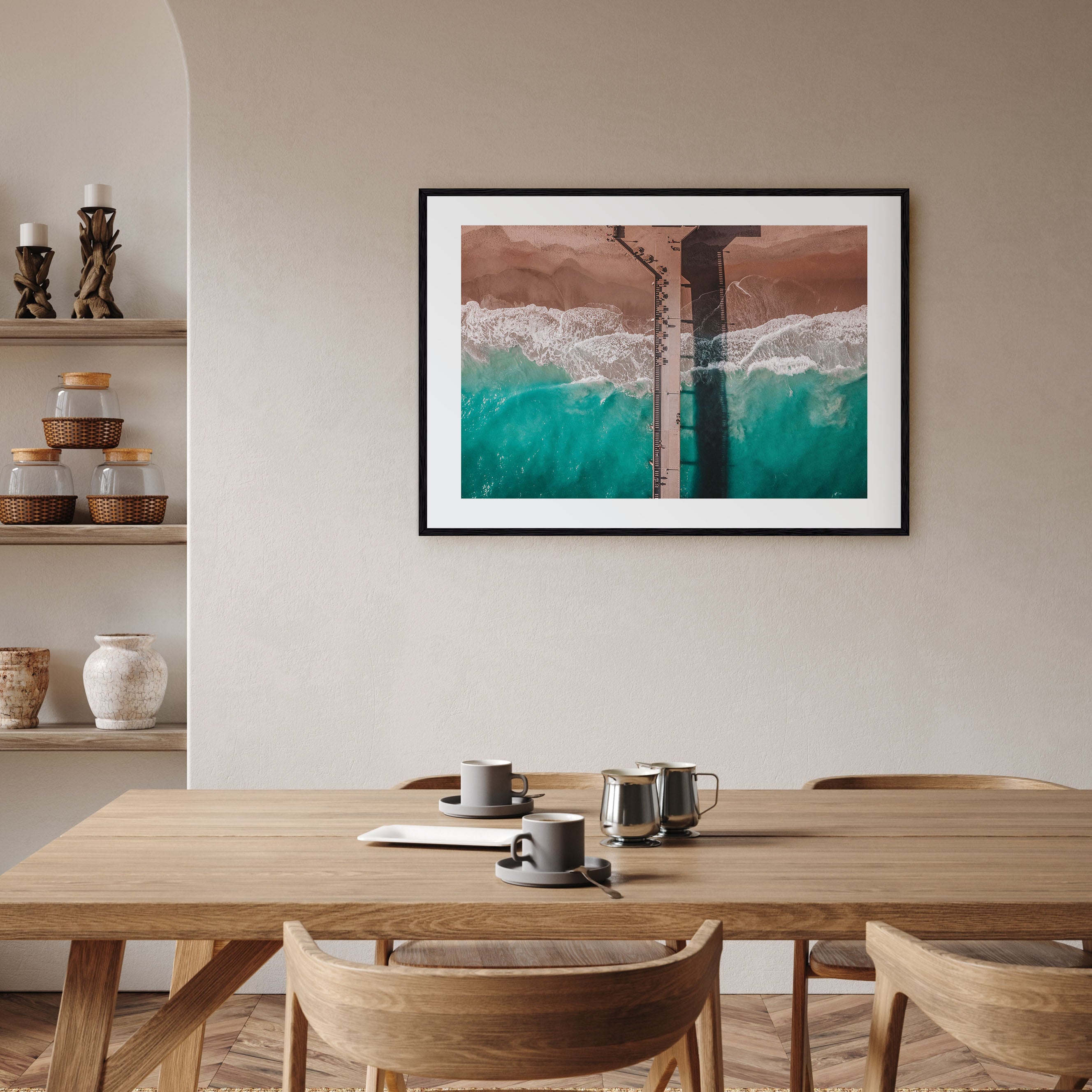 Wrightsville Beach Landscape Color Poster