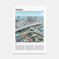 Wuhan Travel Color Poster