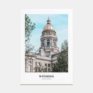 Wyoming Portrait Color Poster