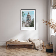 Wyoming Portrait Color Poster