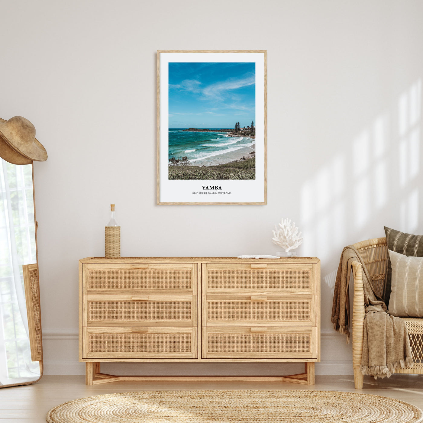 Yamba Portrait Color Poster