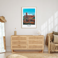 Yaoundé Portrait Color Poster