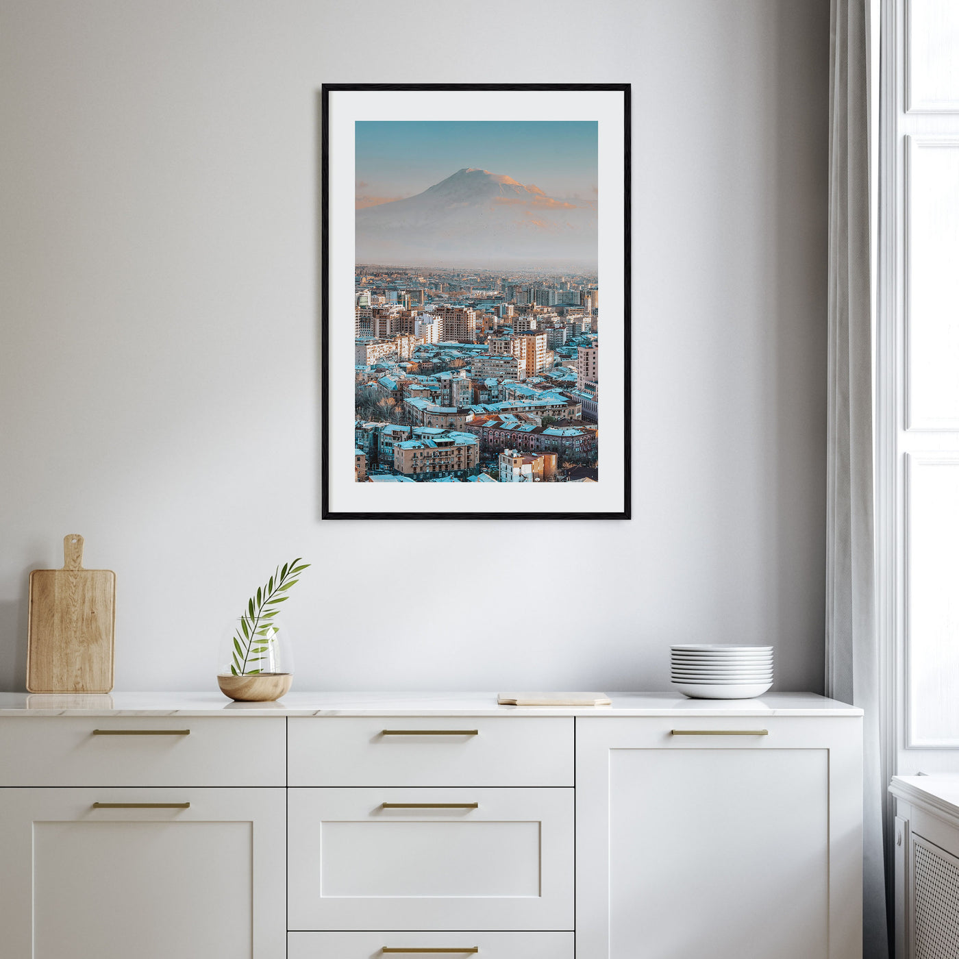 Yerevan Photo Color Poster