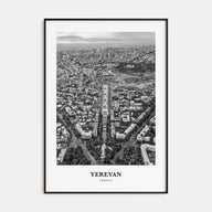 Yerevan Portrait B&W Poster