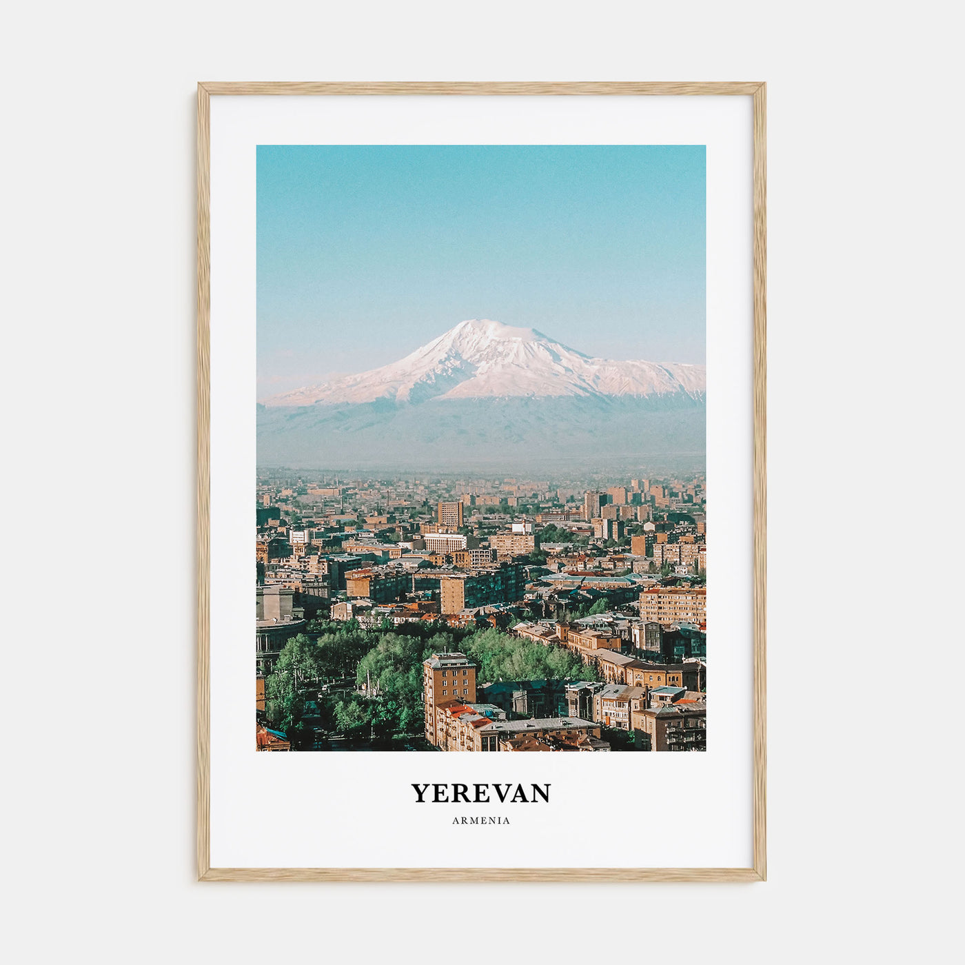Yerevan Portrait Color Poster
