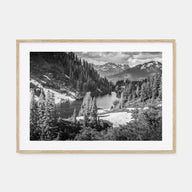Yosemite National Park Landscape B&W No 1 Poster