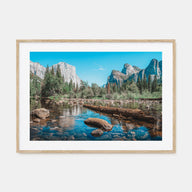 Yosemite National Park Landscape Color No 2 Poster