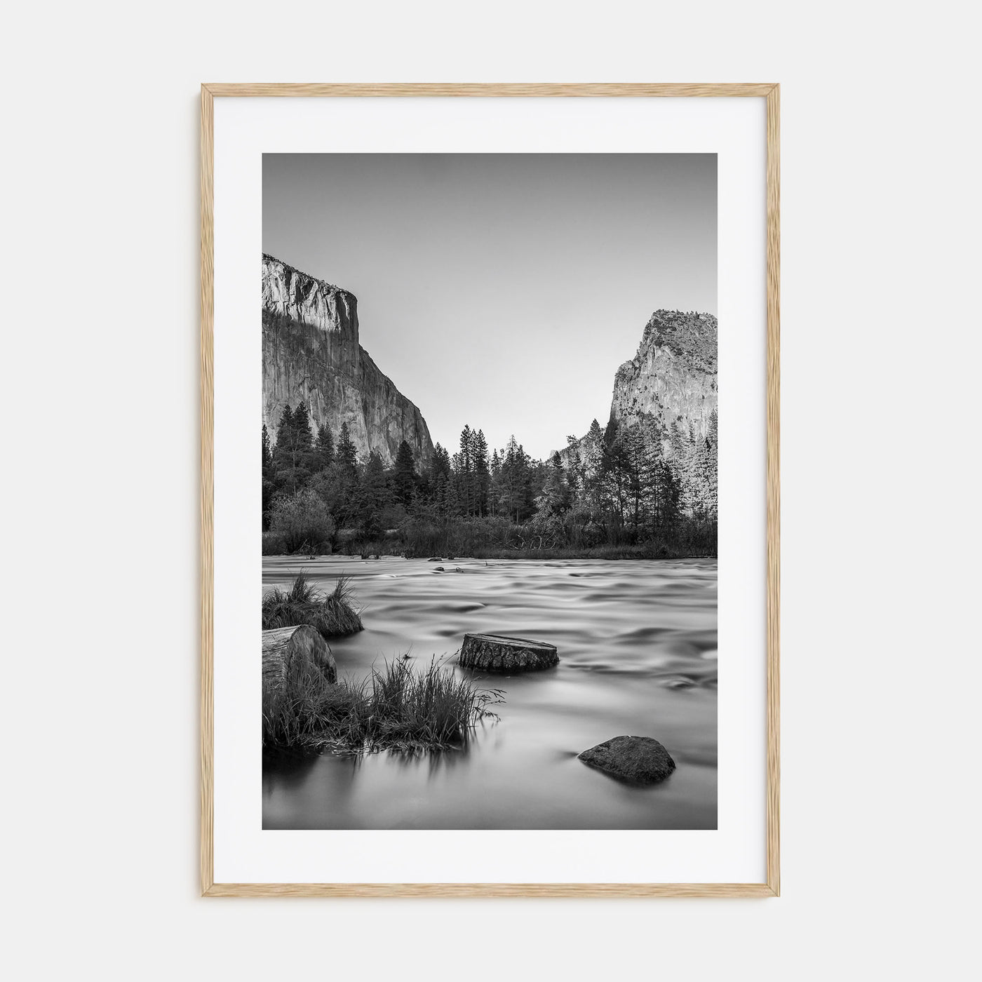 Yosemite National Park Photo B&W No 2 Poster