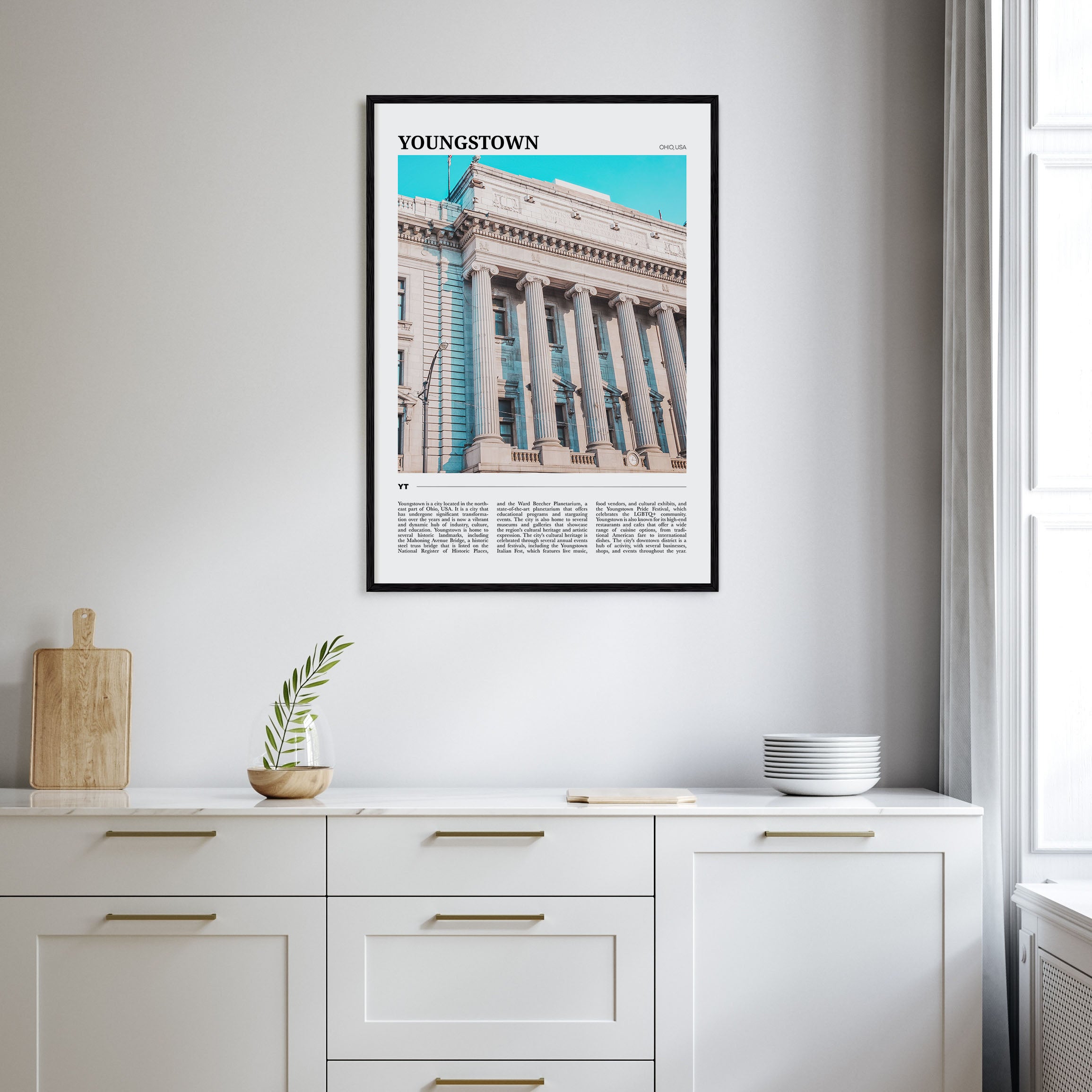 Youngstown Travel Color Poster