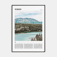 Yukon Travel Color Poster